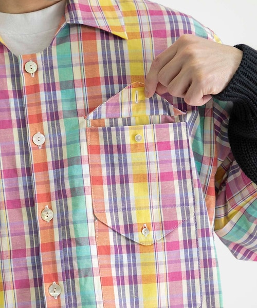 RANDY（ランディ）の「RANDY Back cut shirt（その他・メンズ・Madras ch・2）」の10枚目の写真