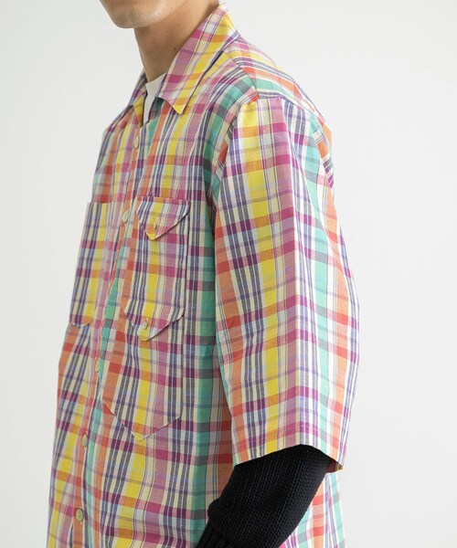 RANDY（ランディ）の「RANDY Back cut shirt（その他・メンズ・Madras ch・2）」の13枚目の写真