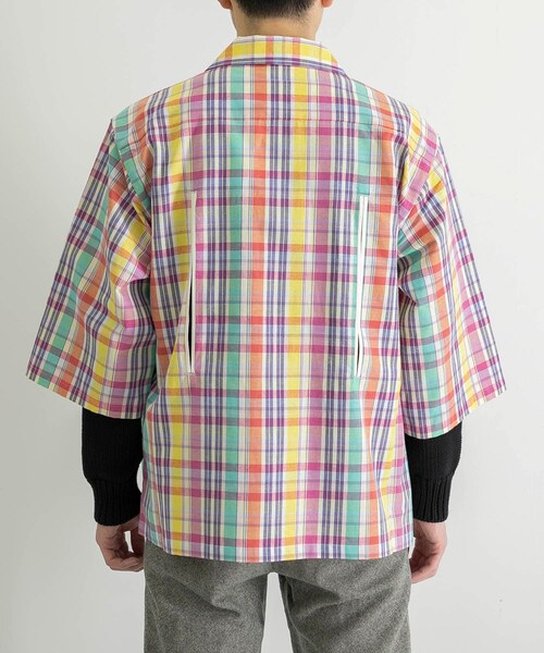RANDY（ランディ）の「RANDY Back cut shirt（その他・メンズ・Madras ch・2）」の7枚目の写真