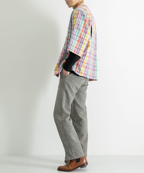 RANDY（ランディ）の「RANDY Back cut shirt（その他・メンズ・Madras ch・2）」の3枚目の写真