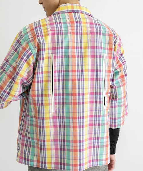 RANDY（ランディ）の「RANDY Back cut shirt（その他・メンズ・Madras ch・2）」の14枚目の写真