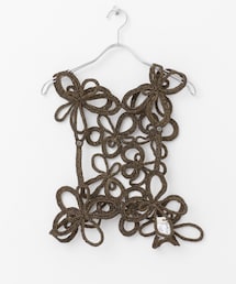 トップス RUMCHE Flower Bond Yarn Harness / silver 000000000962_xbRbPfb.jpg