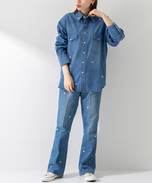 Wrangler(ラングラー)の「Wrangler FLARE JEAN(その他・レディース・インディゴ・XS/S/M)」の8枚目の写真