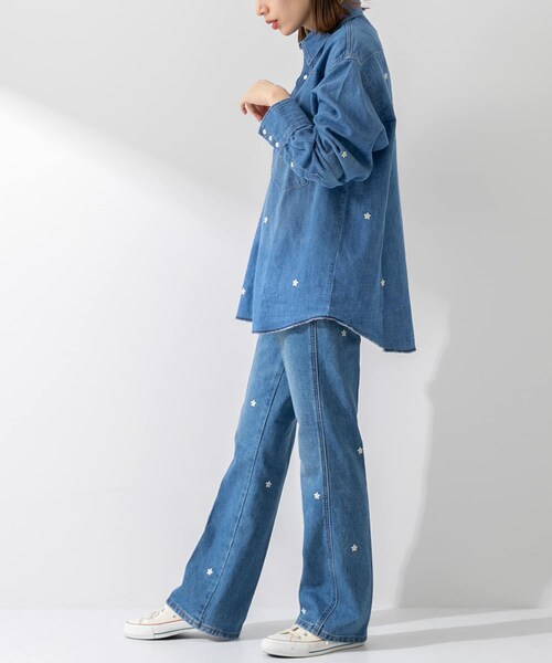 Wrangler(ラングラー)の「Wrangler FLARE JEAN(その他・レディース・インディゴ・XS/S/M)」の9枚目の写真