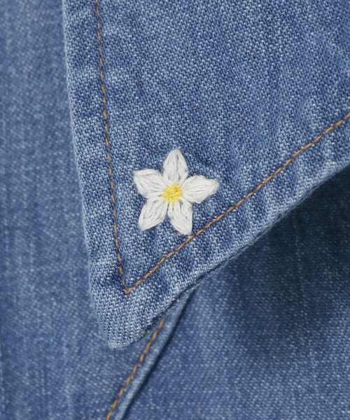 Wrangler(ラングラー)の「Wrangler RIGHT HAND SHIRT DENIM(その他・レディース・インディゴ・S)」の13枚目の写真