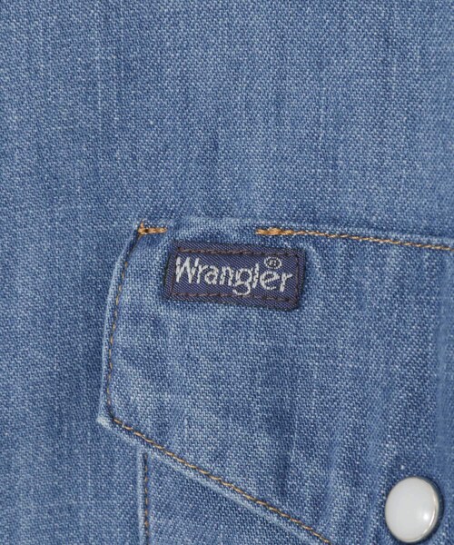 Wrangler(ラングラー)の「Wrangler RIGHT HAND SHIRT DENIM(その他・レディース・インディゴ・S)」の14枚目の写真
