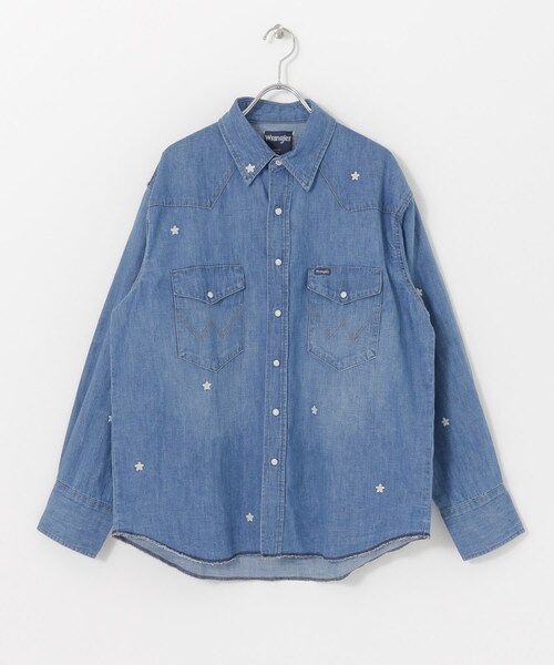 Wrangler(ラングラー)の「Wrangler RIGHT HAND SHIRT DENIM(その他・レディース・インディゴ・S)」の12枚目の写真