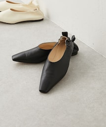 BEARDSLEY | 《予約・2.718》ギャザーフラットシューズ(その他シューズ)