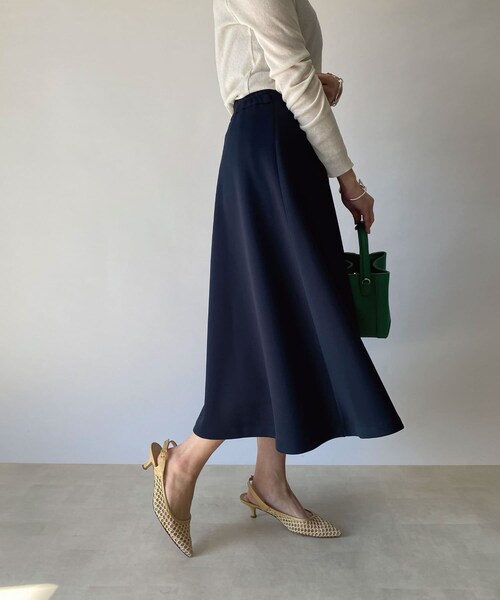 【美品】リヴドロワ　ロングスカート　パープル RIVE DROITE（リヴドロワ）｜スカート（パープル系）一覧 - WEAR
