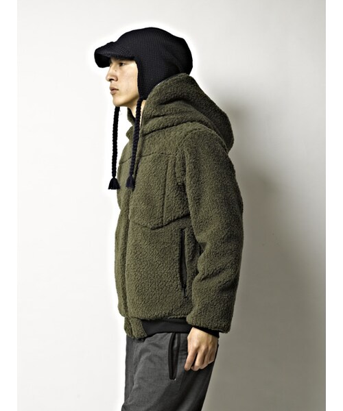 WHIZLIMITED（ウィズリミテッド）の「WRAP JK（フォーマルスーツ/小物・BEG×GRN/OLV×BLK/NAV×RED・M/L/XL）」の9枚目の写真