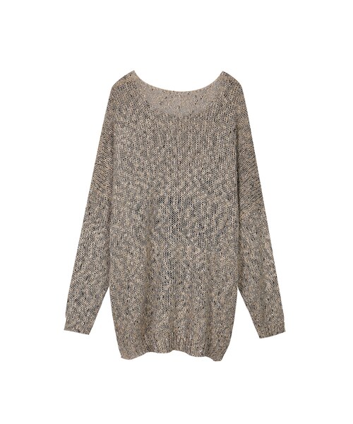 ORENDA（オレンダ）の「這就是所謂的大心款針織毛衣（トップス・レディース・寶藍/杏色/駝色・F）」の18枚目の写真