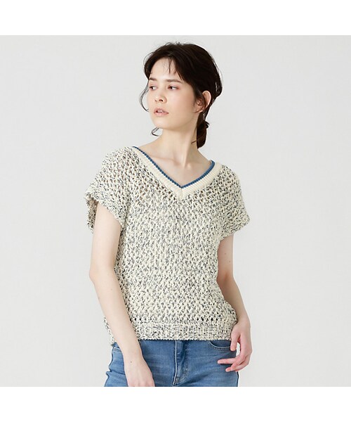 LOVELESS（ラブレス）の「対象商品（トップス・レディース・ピンク/サックスブルー/イエロー・F）」の2枚目の写真