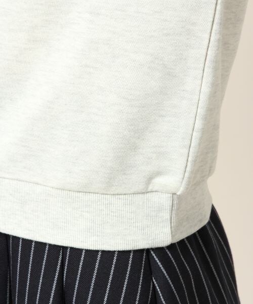 LOWRYS FARM（ローリーズファーム）の「スウェットビジュープルオーバーロングスリーブ（トップス・レディース・オフ/ブラック/グレー/バーガンディ・Ｍ/Ｌ）」の10枚目の写真