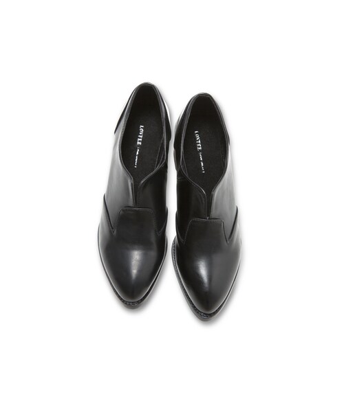 LOVFEE（ラッフィ）の「時尚歐美粗跟尖頭鞋（シューズ・レディース・黑・35/36/37/38/39）」の5枚目の写真