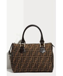 FENDI | Fendi 'Chef Boston - Zucca' Logo Jacquard Satchel(ショルダーバッグ)