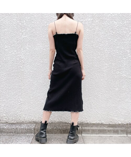 lilLilly（リルリリー）の「リブアンサンブルドレス（ワンピース/ドレス・レディース・IVORY(3/4~順次配送)/MINT (3/4~順次配送)/BLACK (3/4~順次配送)）」の13枚目の写真