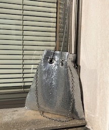 DouDou | メタルチェーンポシェット(トートバッグ)