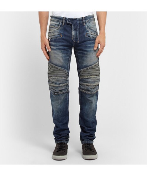 BALMAIN（バルマン）の「Balmain Regular-Fit Washed-Denim