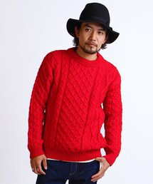 FREAK'S STORE | 【MADE IN UK】 アランクルーネックセーター(その他)