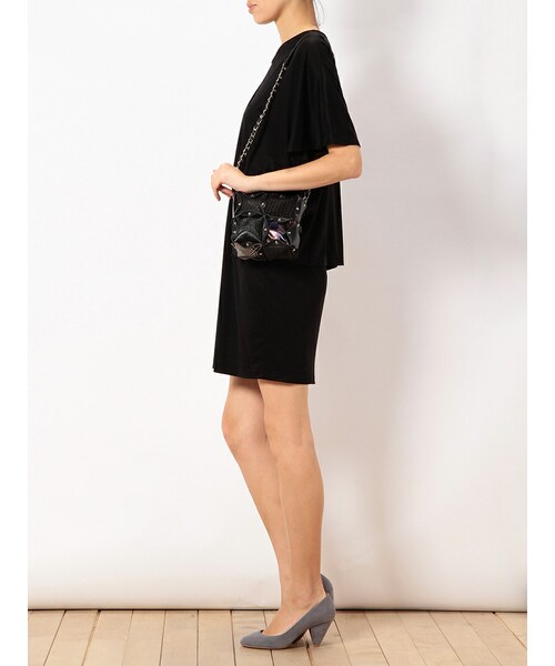 Jamin Puech（ジャマンピュエッシュ）の「JAMIN PUECHNOEL限定 ARICA バッグ（バッグ・019 ブラック・ワンサイズ）」の9枚目の写真