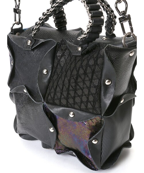 Jamin Puech（ジャマンピュエッシュ）の「JAMIN PUECHNOEL限定 ARICA バッグ（バッグ・019 ブラック・ワンサイズ）」の4枚目の写真