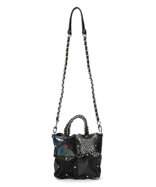 Jamin Puech（ジャマンピュエッシュ）の「JAMIN PUECHNOEL限定 ARICA バッグ（バッグ・019 ブラック・ワンサイズ）」の3枚目の写真