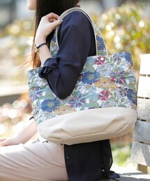 新品 MILESTOミレスト ボストンバッグ リバティプリント hopping marche リバティプリント ボストンバッグ | ミレスト