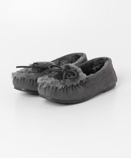 Minnetonka（ミネトンカ）の「MINNETONKA KYLAH SLIPPER∴（その他・レディース・キャメル/ブラック/チャコールグレー・6/7/8）」の6枚目の写真