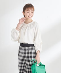 prose verse | 前後&袖2wayパールボタンブラウス(シャツ/ブラウス)