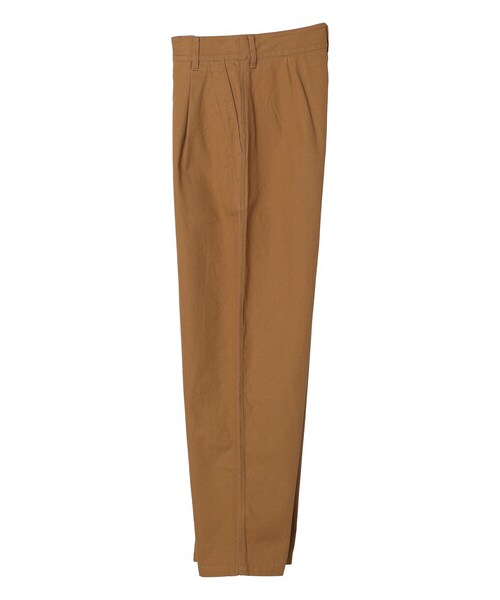 Green　Parks（グリーンパークス）の「ドビーワークパンツ（パンツ・キャメル/カーキ/エクリュ・M/L）」の9枚目の写真