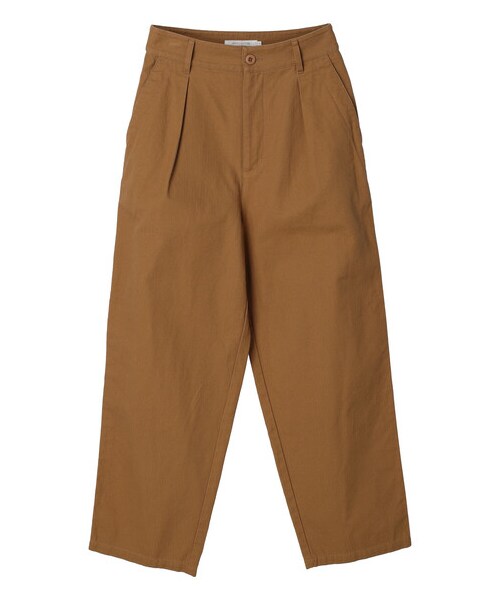 Green　Parks（グリーンパークス）の「ドビーワークパンツ（パンツ・キャメル/カーキ/エクリュ・M/L）」の2枚目の写真