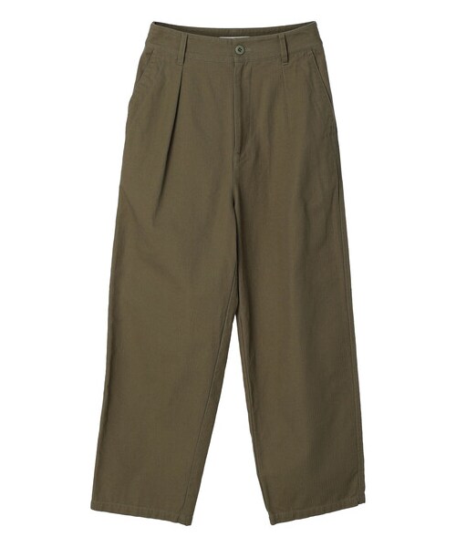 Green　Parks（グリーンパークス）の「ドビーワークパンツ（パンツ・キャメル/カーキ/エクリュ・M/L）」の12枚目の写真