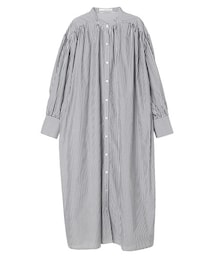 Green　Parks | ・ELENCARE DUE ストライプシャツワンピース(ワンピース/ドレス)