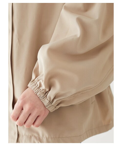 Green　Parks（グリーンパークス）の「・ELENCARE DUE ワイドマウンテンパーカー（ジャケット/アウター・アイボリー/ブラック/ベージュ/イエロー・F）」の10枚目の写真