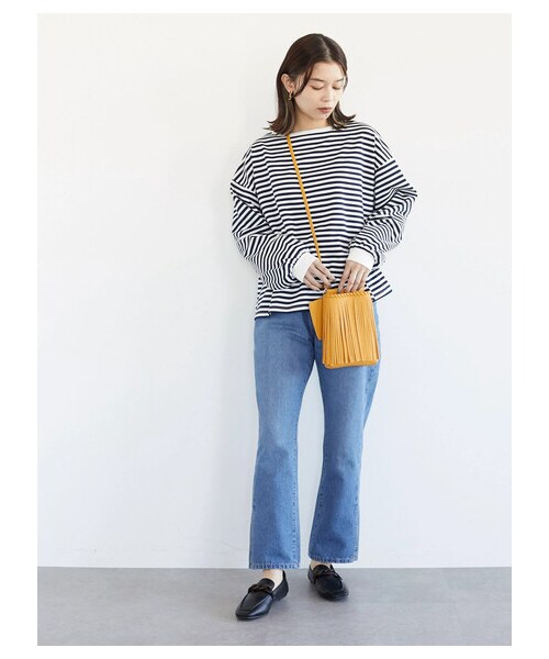 Green　Parks（グリーンパークス）の「【予約】・cache cache フリンジショルダー（財布/小物・アイボリー/グレー/ブラック/レッド/イエロー・F）」の3枚目の写真