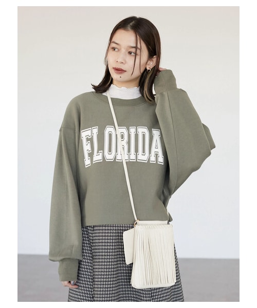 Green　Parks（グリーンパークス）の「【予約】・cache cache フリンジショルダー（財布/小物・アイボリー/グレー/ブラック/レッド/イエロー・F）」の6枚目の写真