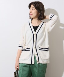 IENA（イエナ）の「《予約》IENA LA BOUCLE ブークレー マリンニットカーディガン（その他）」