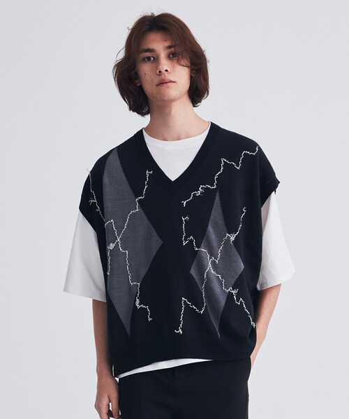 LAD MUSICIAN（ラッドミュージシャン）の「INTERSIA EMBROIDERY LINEN
