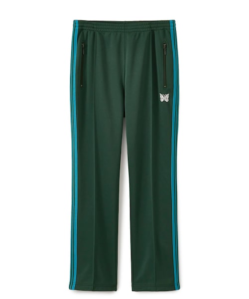 Needles（ニードルス）の「STUDIOUS 別注 Nallow Track Pants（その他パンツ・メンズ・BLK/GRN・XS/S/M/L）」の2枚目の写真