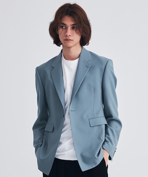 LAD MUSICIAN(ラッドミュージシャン)の「WOOLTAILORED JACKET(その他アウター・メンズ・BLK/MINT・42/44)」の2枚目の写真
