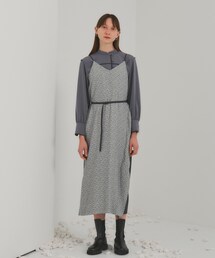PUBLIC TOKYO（パブリックトウキョウ）の「<先行発売>ドッキングジャガードレイヤードワンピース（ワンピース・メンズ）」