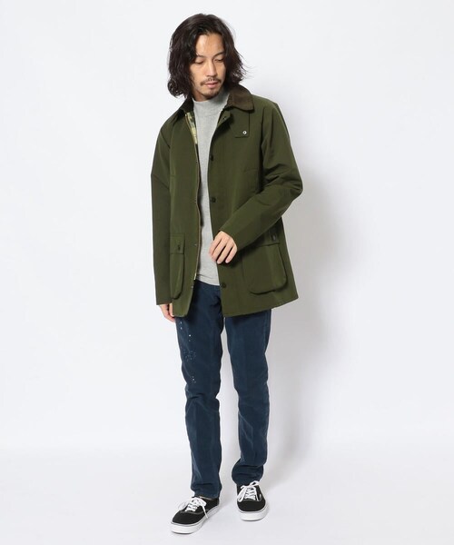 BARBOUR SL BEDALE 別注 ブラック 38 美品 MCA0507 Barbour バブアー