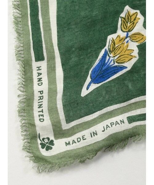 45R（フォーティファイブアール）の「麻世妙のハッピーフラワー風呂敷  