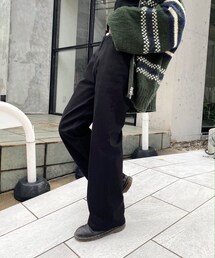 WHO'S WHO gallery（フーズフーギャラリー）の「PTNツイルストレートパンツ（その他パンツ）」
