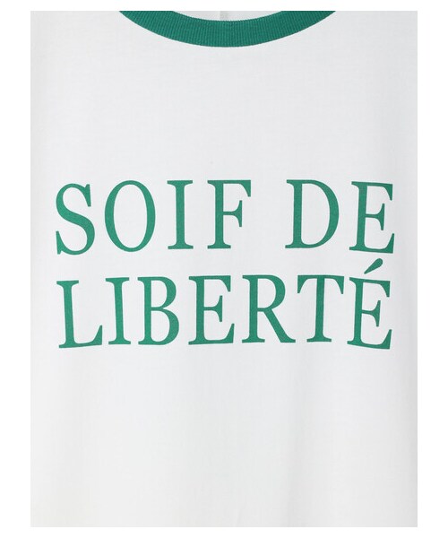 Green Parks(グリーンパークス)の「・novem 9 リンガーロゴロンT(トップス・レッド/ライムグリーン/グリーン/ネイビー・F)」の22枚目の写真