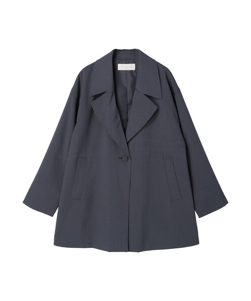 Green　Parks（グリーンパークス）の「Big テーラードジャケット（ジャケット/アウター・ダークグレー/ベージュ・F）」の15枚目の写真