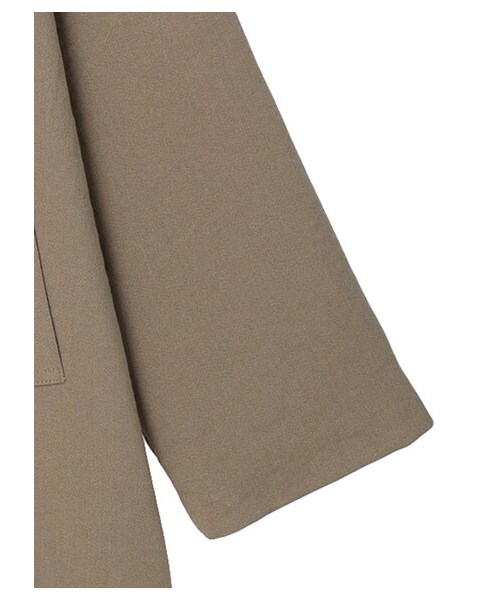 Green　Parks（グリーンパークス）の「Big テーラードジャケット（ジャケット/アウター・ダークグレー/ベージュ・F）」の10枚目の写真