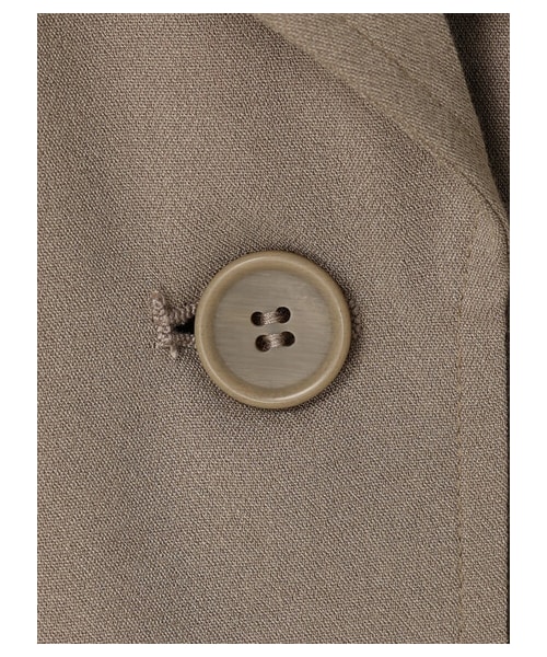 Green　Parks（グリーンパークス）の「Big テーラードジャケット（ジャケット/アウター・ダークグレー/ベージュ・F）」の12枚目の写真