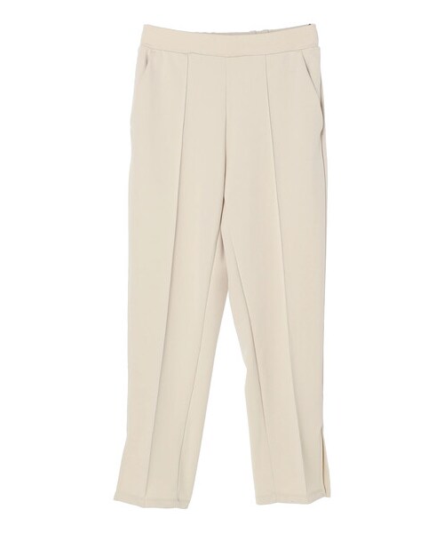 Green Parks(グリーンパークス)の「らくらくスレンダーパンツ(パンツ・ブラック/オレンジ/ブルー/エクリュ・F)」の2枚目の写真