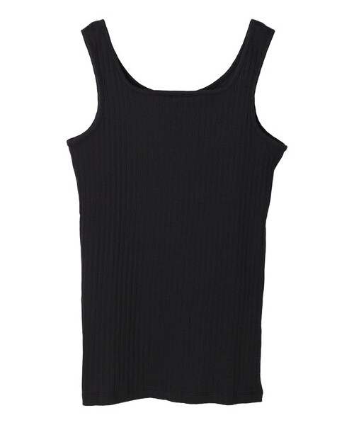 earth music&ecology（アースミュージックアンドエコロジー）の「ランダムリブ2wayタンクトップ（トップス・オフホワイト/ライトグレー/ブラック/ライトベージュ・S/M）」の17枚目の写真